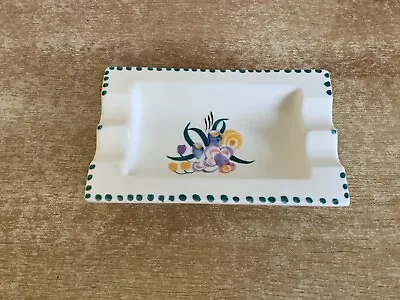 Buy Poole Pottery Ash Tray - PL Pattern - Handpainted By Jacqueline Way • 10£