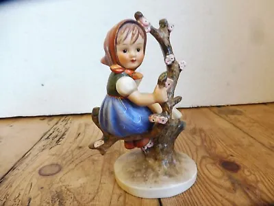 Buy Vintage Retired German Hummel Figurine #141 Apple Tree Girl Tmk-3 Mark 1957 -60 • 6.99£