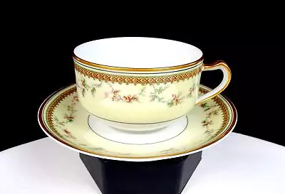 Buy Haviland Limoges Porcelain Yale Pattern Antique 2  Cup & Saucer Set 1894-1931 • 19.27£