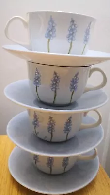 Buy BHS Simplicity Tableware Cups And Saucers X 4 • 10£