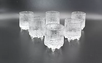 Buy Set Of 6 Iittala Ultima Thule  5cl Shot Glasses Designed By Tapio Wirkkala • 58£