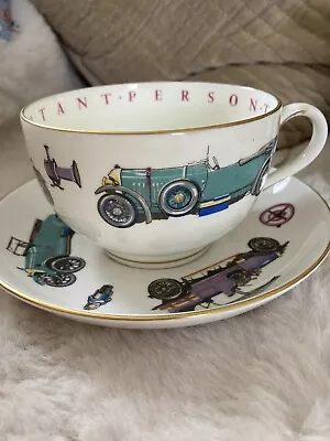 Buy Royal Worcester Very Important Person Fine Bone China Cup & Saucer Vintage Cars • 15.99£