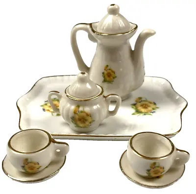 Buy Lefton Miniature Porcelain Tea Set • 16.11£