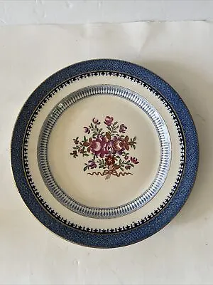 Buy Tiffany & Co By Booth's Silicon China England Lowestoff Border Plate 9 5/8” VTG • 15.68£