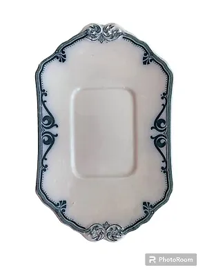 Buy Burgess Burleigh Ware Rectangular Plate Possibly Plate For Gravy Boat Beautiful • 14.23£
