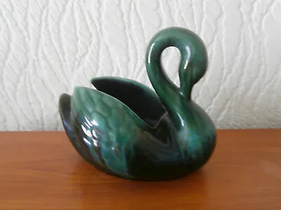 Buy STUNNING BLUE MOUNTAIN LARGE SWAN PLANTER- 19 X 15 Cms  - PERFECT CONDITION • 12.99£