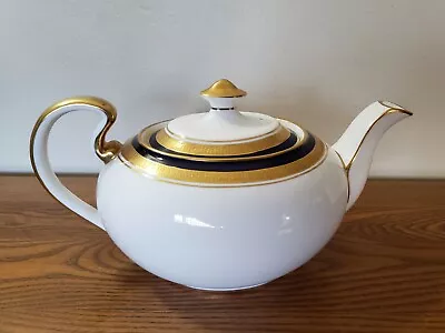 Buy Aynsley England Bone China  Cobalt Royale Teapot 1646 • 225.85£