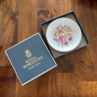 Buy New Pair Royal Worcester Fine Bone China England Floral Butter Pat Tea Plate 51 • 13.23£