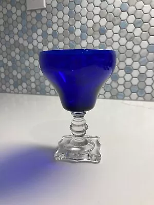 Buy Cobalt Blue Antique Glassware Set. 12 Pieces • 56.90£