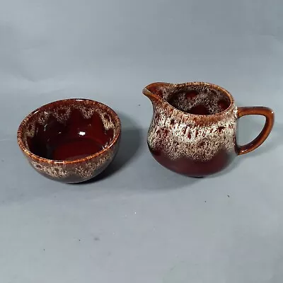 Buy Fosters Studio Pottery Of Redruth, Cornwall Circa Mid To Late 1970's Jug &Bowl • 12.95£