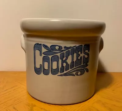 Buy Pfaltzgraff Yorktowne Tab Handle Cookie Jar Old Castle Logo MINT • 9.64£