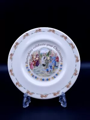 Buy Royal Doulton Bunnykins Celebrate Your Christening Plate • 15.90£