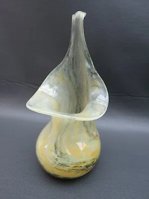 Buy Vintage Alum Bay Isle Of Wight Glass Vase Jack In The Pulpit • 15£