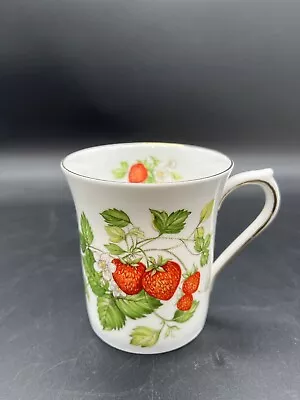 Buy Vintage Virginia Strawberry Queens Rosina Fine Bone China Tea Coffee Cup England • 9.96£