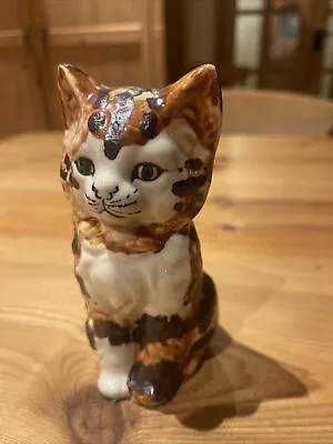 Buy Vintage Tey Pottery Norfolk Carol's Cats Tabby 13cm • 10£