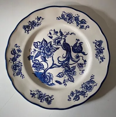 Buy Grindley Staffordshire England Plate 26cm Blue Pattern  • 7£