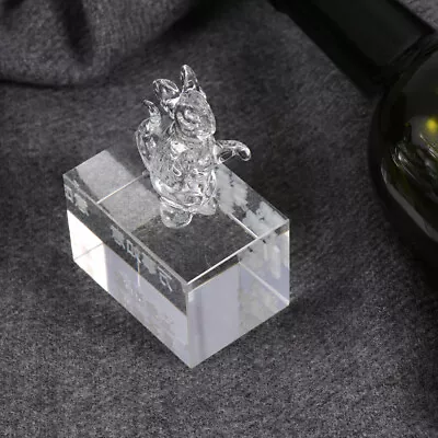 Buy Glass Rat Figure Crystal Animals Figurines Rat Figurines Collectibles • 14.75£