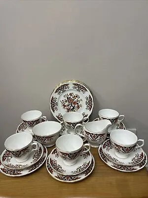 Buy Beautiful Colclough Bone China Royale Cups Saucers Tea Set 26 Piece B150 • 44.99£