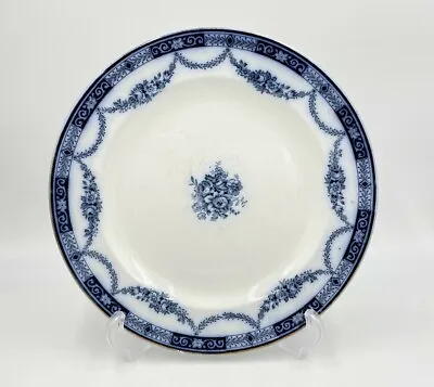 Buy White And Blue Coronaware  ALEXANDRA Pattern 10.5  Hancock & Sons Dinner Plate • 23.96£