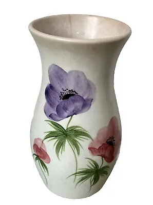 Buy Radford England Handpainted Ceramic Vase Vintage Floral Anemone Design 1086 • 3.85£