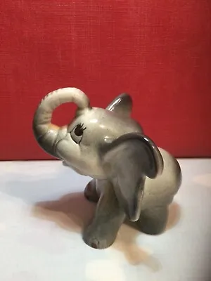 Buy Weatherby Pottery.Elephant (comical).110x115mm Approx.1950s Marked Weatherby.Eng • 7£