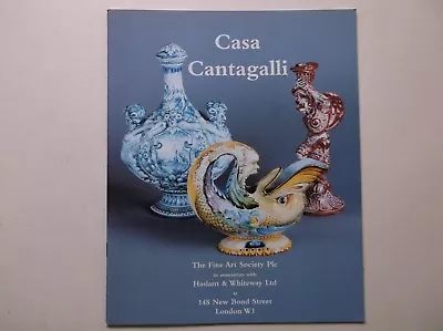 Buy Casa Cantagalli Urbino Gubbio Deruta Pottery Della Robbia Isnik Catalogue 2002 • 4.90£