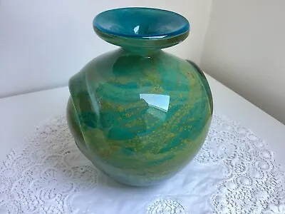 Buy Mdina  Pulled Ear  Design Art Glass Vase - Signed  And In Excellent Condition • 23.99£