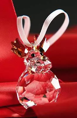 Buy Swarovski Crystal Ornament Rocking Reindeer 5189474 Mint Boxed Retired Rare • 65£