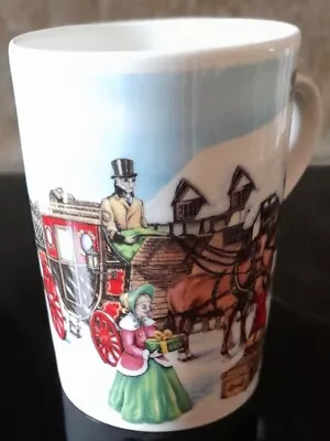 Buy James Sadler Christmas Mug  Christmas Present  Scene. • 4.99£