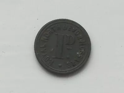 Buy Nice Old Royal North Devon Hussars 1d One Penny Token Coin • 4.99£