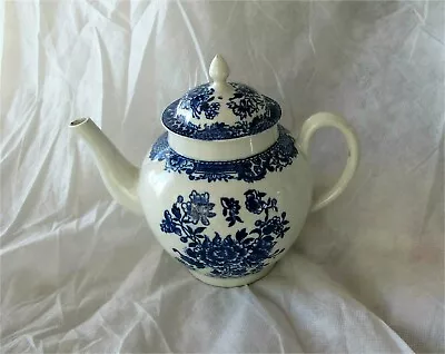 Buy 1760's Chinese Export Porcelain Tea Pot Blue & White Qianlong Period • 355.77£