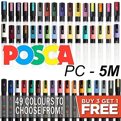 Buy UNI POSCA Paint Pens Art Markers - PC-1M PC-1MR PC-3M PC-5M PC-8K PC-17K PCF-350 • 3.85£