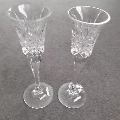 Buy Cut Glass Candle Holders (2) • 9.99£