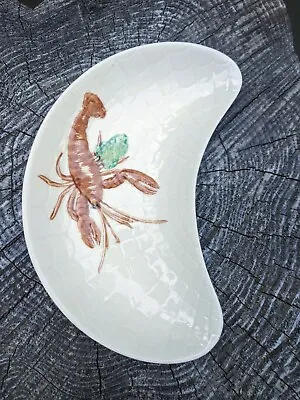 Buy Vintage Lobster Hand Painted Decorative Nibbles Dish Shorter & Son Ltd England  • 5.85£