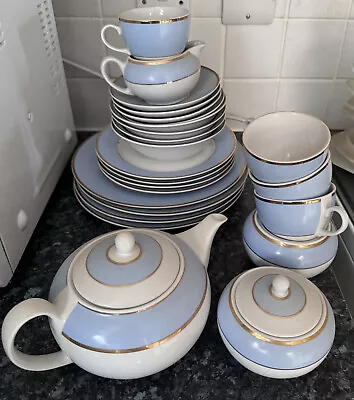 Buy Royal Doulton Bruce Oldfield Dinner Set. Plates, Cups, Saucers, Teapot, Bowls • 50£