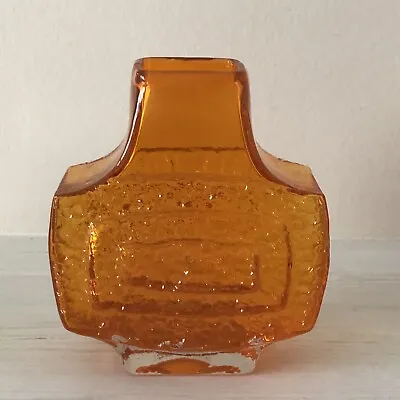 Buy Whitefriars Tangerine TV Vase By Geoffery Baxter Pattern Number 9677 • 390£