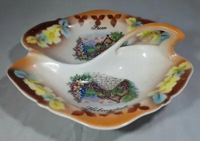 Buy Vintage Victorian Czechoslovakia Art Deco   From Helmsdale  Fancy China  Dish • 14£