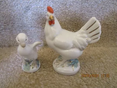 Buy USSR Gzel Porcelain Figures - Hen And Duckling • 24£