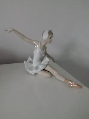 Buy Lladro Swan Ballet Porcelain Ballerina Figurine 5920 Dated 1991 • 80£