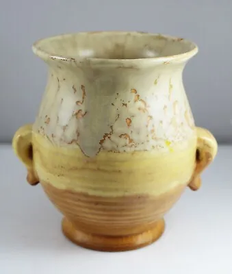 Buy Vintage Art Deco  Beswick  Trentham Art Ware Pottery Yellow & Orange Vase • 22.95£