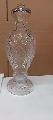 Buy Lead Crystal Cut Glass Vase, Height 40 Cm, 24 Cm Base Diameter ( Reesway) • 12£