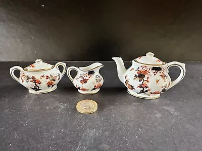 Buy Coalport Miniature Teapot Set 2  Tall 5cm Bone China • 3.99£