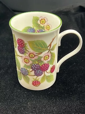 Buy Boxed Set Of 6 Crown Trent Fine Bone China BlackBerry Mugs Cups Made In England • 47.35£
