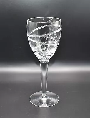 Buy Stuart Crystal Aura Wine Glass By Jasper Conran 9” / 23cm Tall.  Signed • 48£