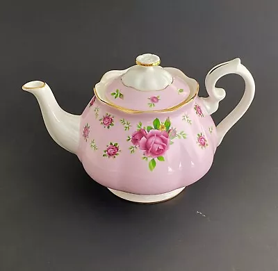 Buy Royal Albert New Country Roses Pink 2.2 Pint Large Teapot - 1st Quality & Unused • 85£