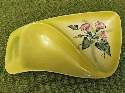 Buy Carlton Ware -  Australian Design Large Wave Plate Vintage-lime Green / Yellow • 16.50£