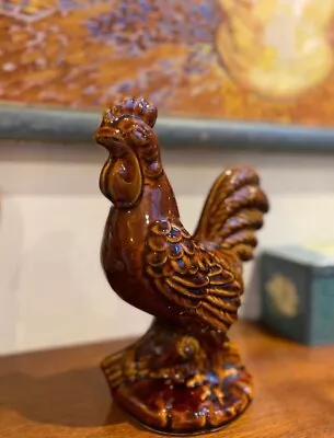 Buy Dartmouth England Ceramic Pottery Vintage Retro Brown Chicken Cockerel Rooster • 4.99£