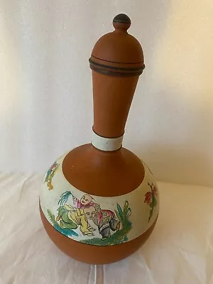 Buy Terracotta, Large Bottle With Lid, Chinese People Design • 18£