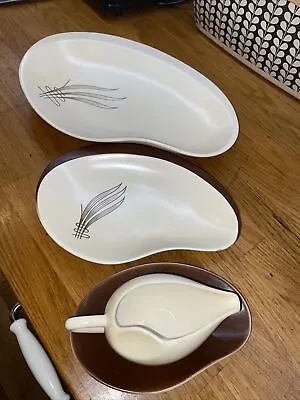 Buy Carlton Ware Australian Design Windswept Two Serving Dishes And Sauce Jug  • 7£