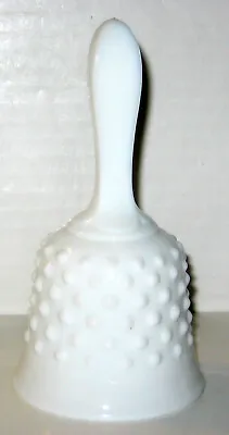 Buy Vintage Fenton White Milk Glass Hobnail Bell • 8.63£